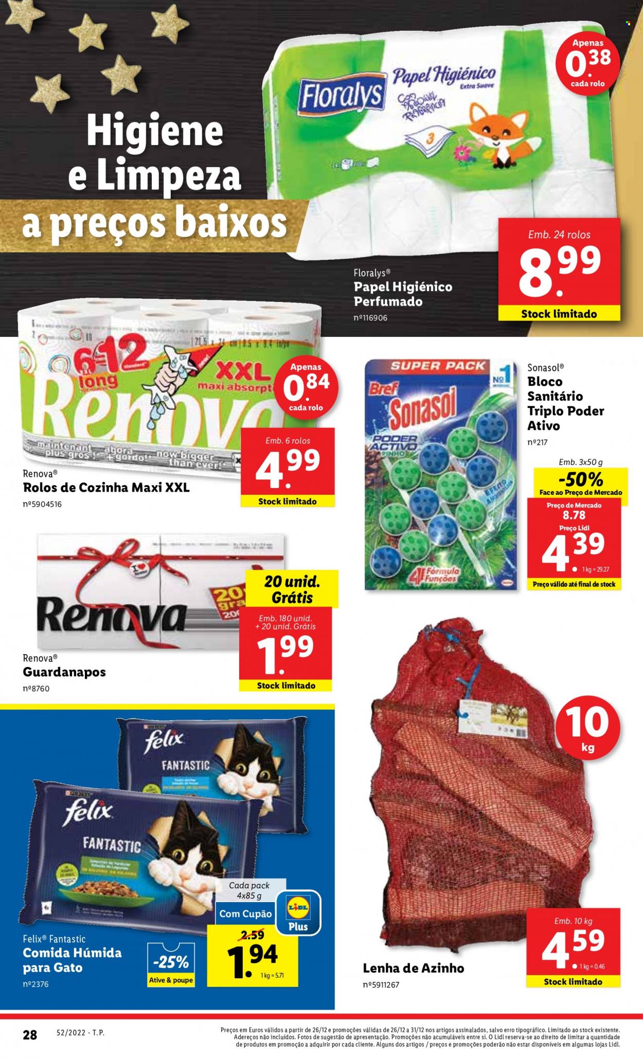 Folheto Lidl - 26.12.2022 - 31.12.2022. Página 28