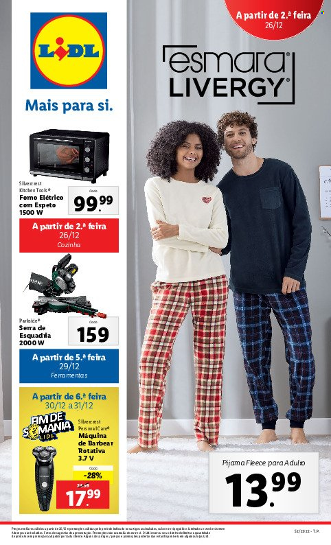 Folheto Lidl - 26.12.2022 - 31.12.2022. Página 1