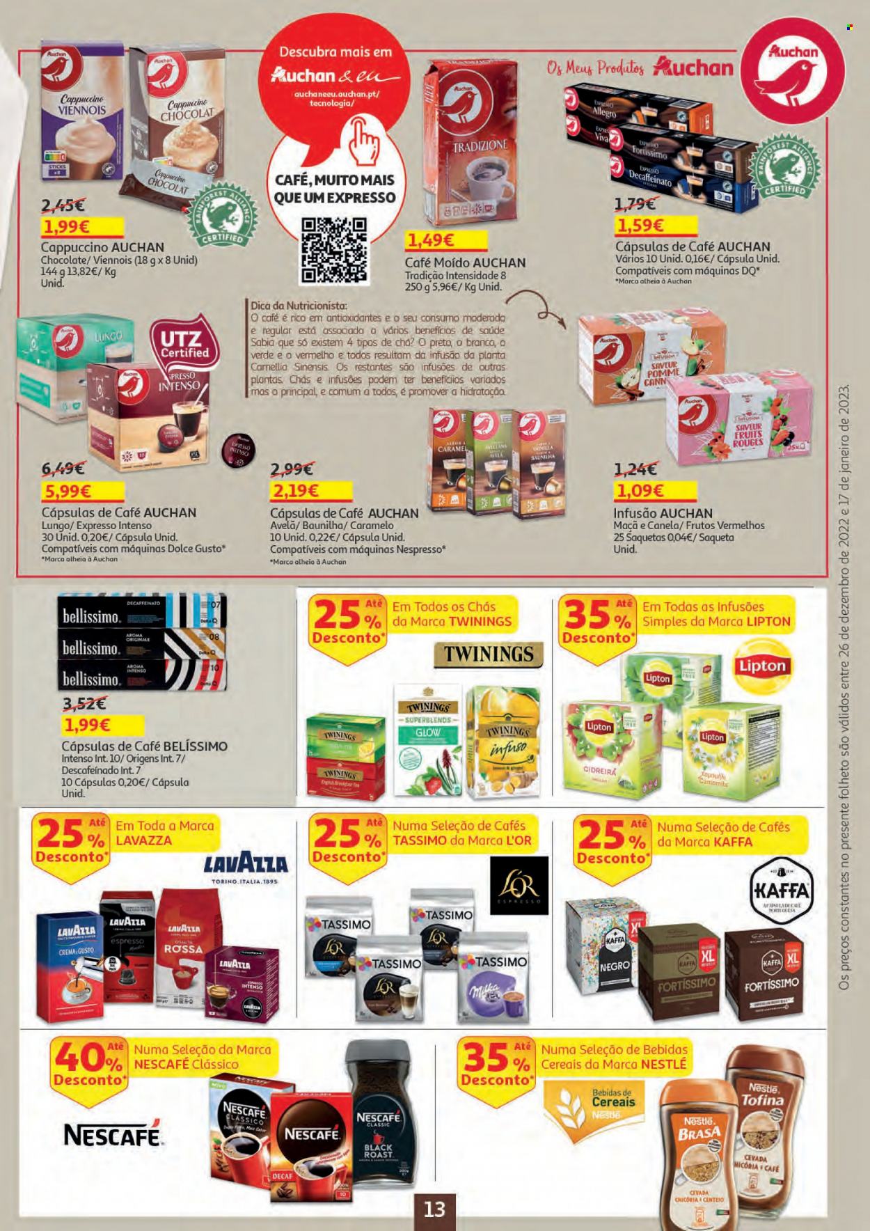 Folheto Auchan - 26.12.2022 - 17.1.2023. Página 13
