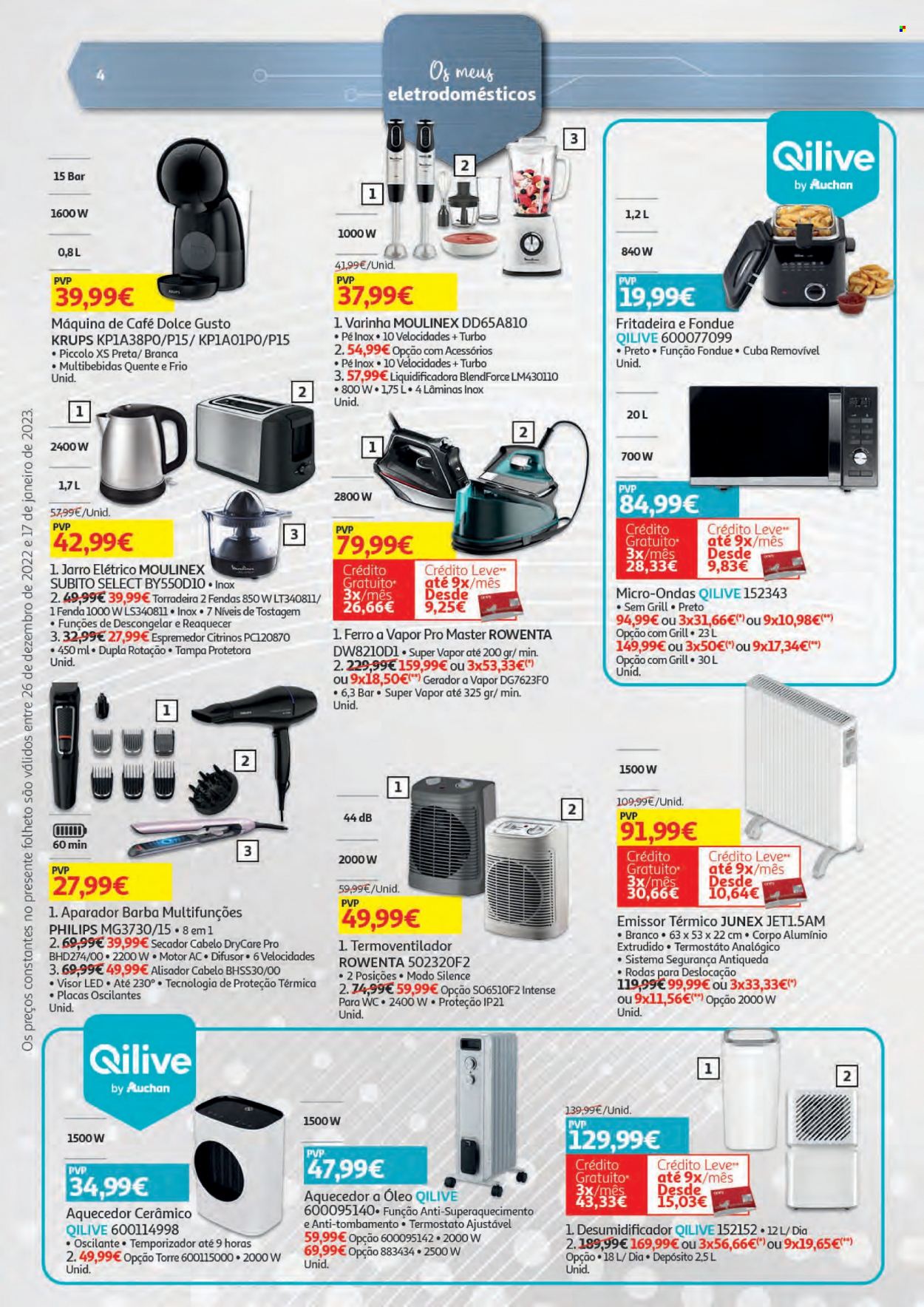 Folheto Auchan - 26.12.2022 - 17.1.2023. Página 33