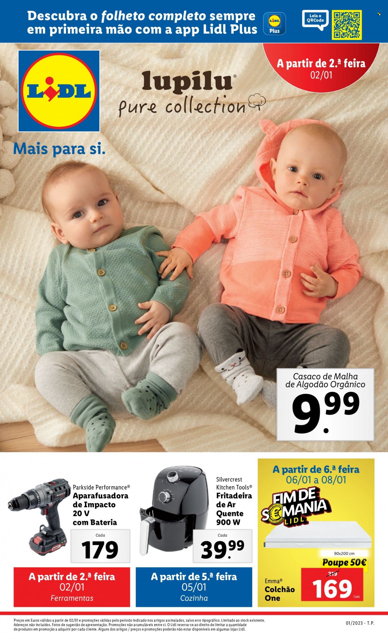 Folheto Lidl - 2.1.2023 - 8.1.2023. Página 1