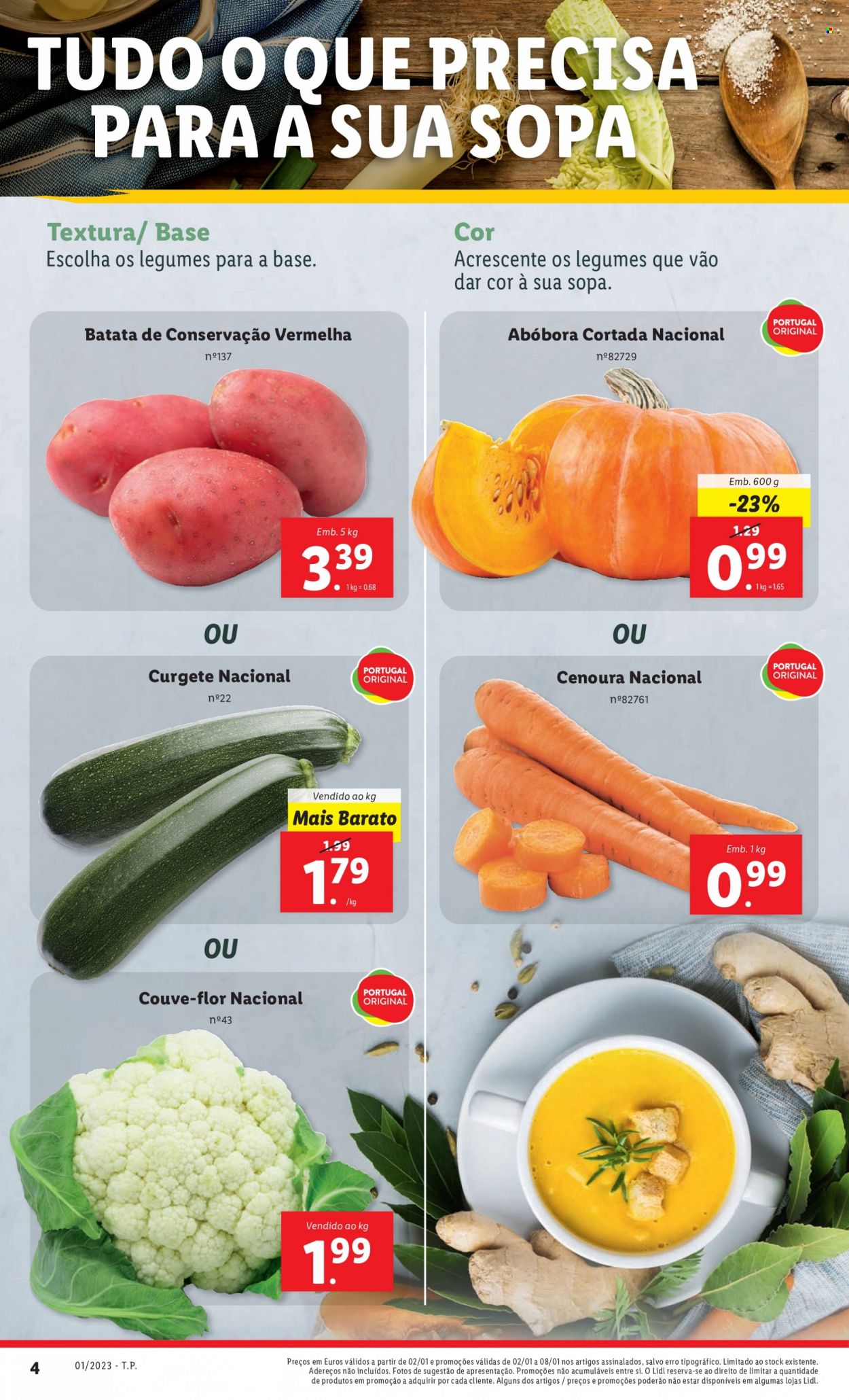Folheto Lidl - 2.1.2023 - 8.1.2023. Página 4