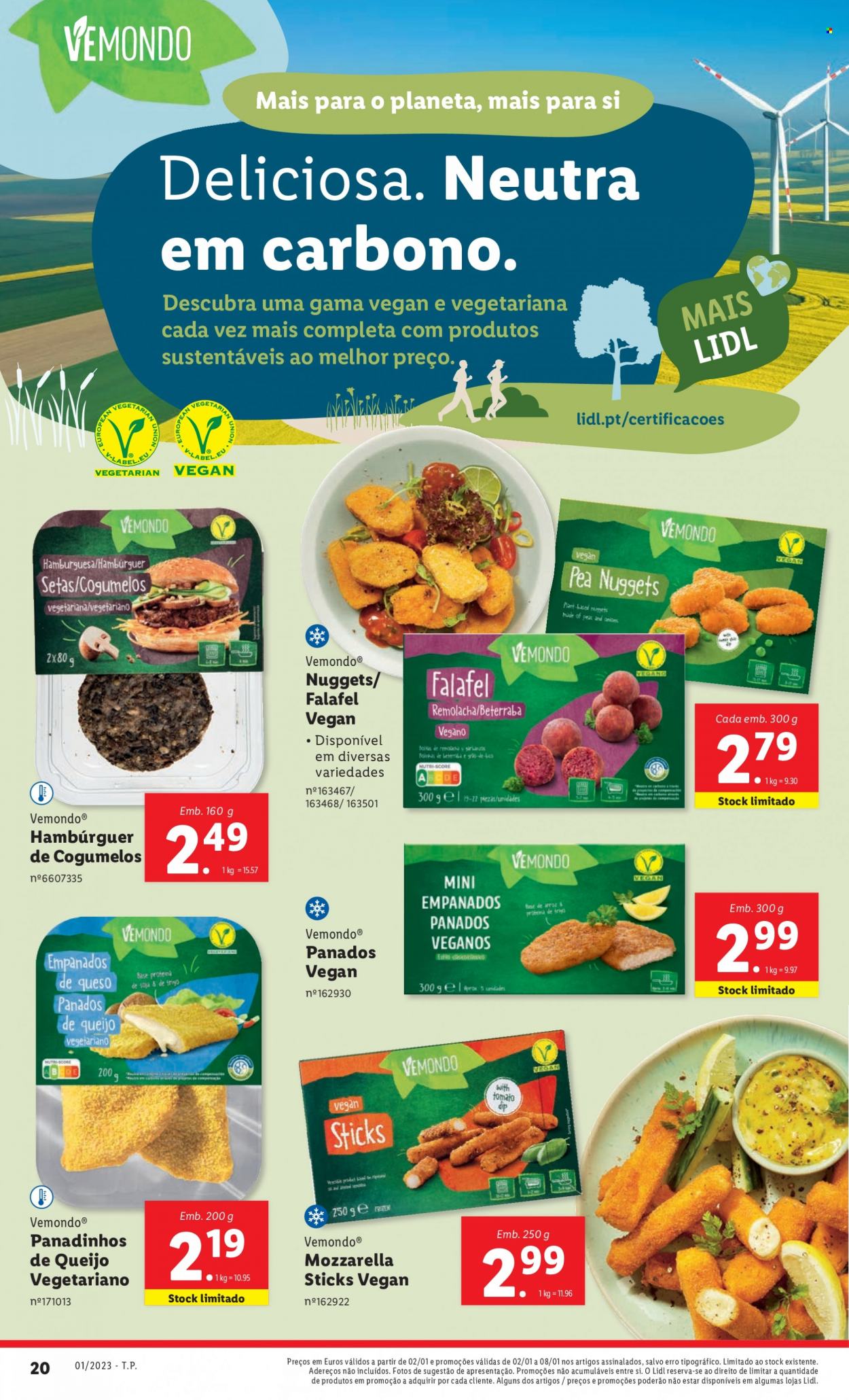 Folheto Lidl - 2.1.2023 - 8.1.2023. Página 20