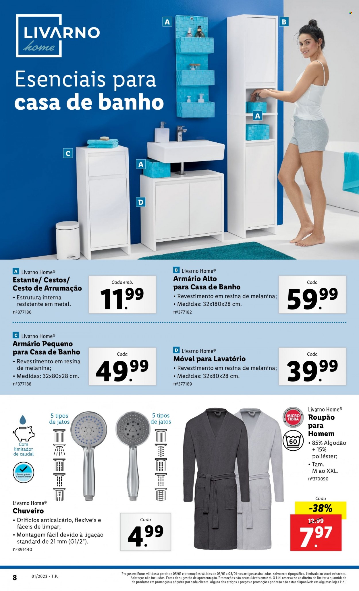 Folheto Lidl - 2.1.2023 - 8.1.2023. Página 34