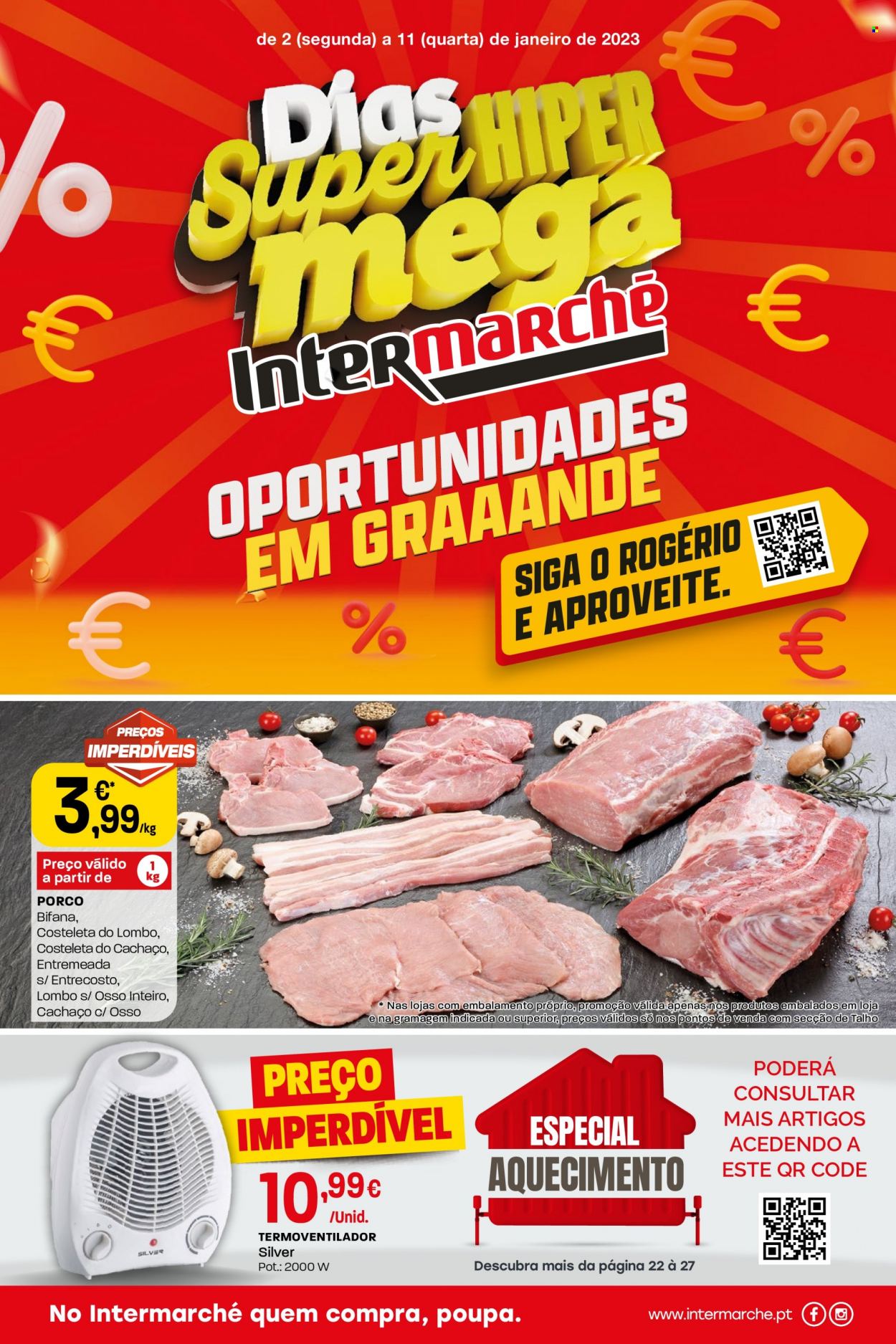 Folheto Intermarché - 2.1.2023 - 11.1.2023. Página 1