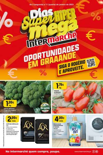 Folheto Intermarché - 2.1.2023 - 11.1.2023.