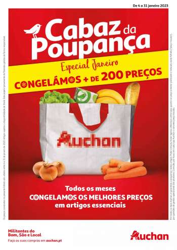 Folheto Auchan - 4.1.2023 - 31.1.2023.