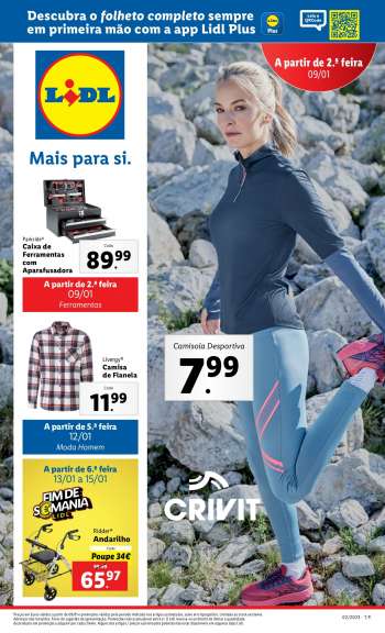Folheto Lidl - 9.1.2023 - 15.1.2023.
