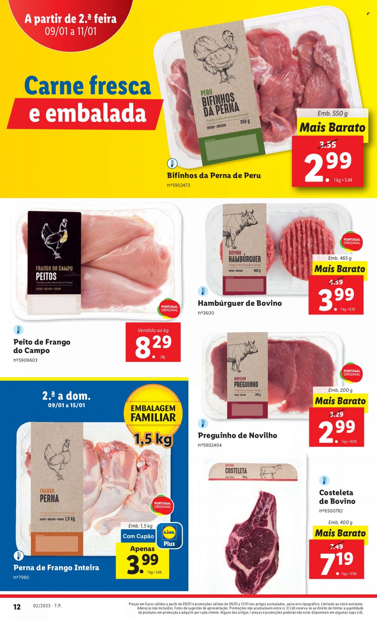 Folheto Lidl - 9.1.2023 - 15.1.2023. Página 12