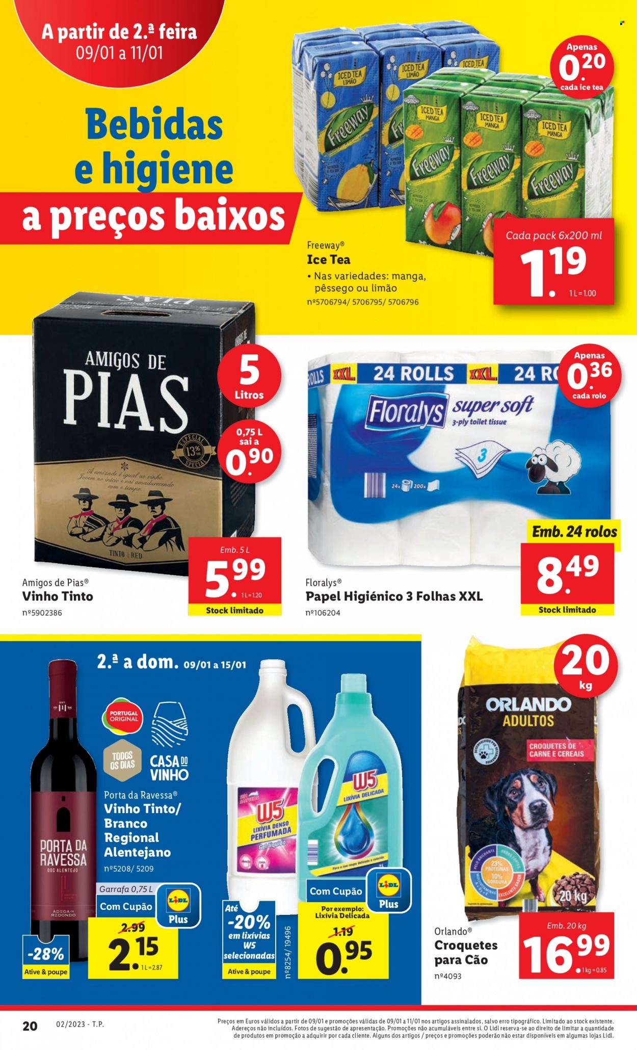 Folheto Lidl - 9.1.2023 - 15.1.2023. Página 20