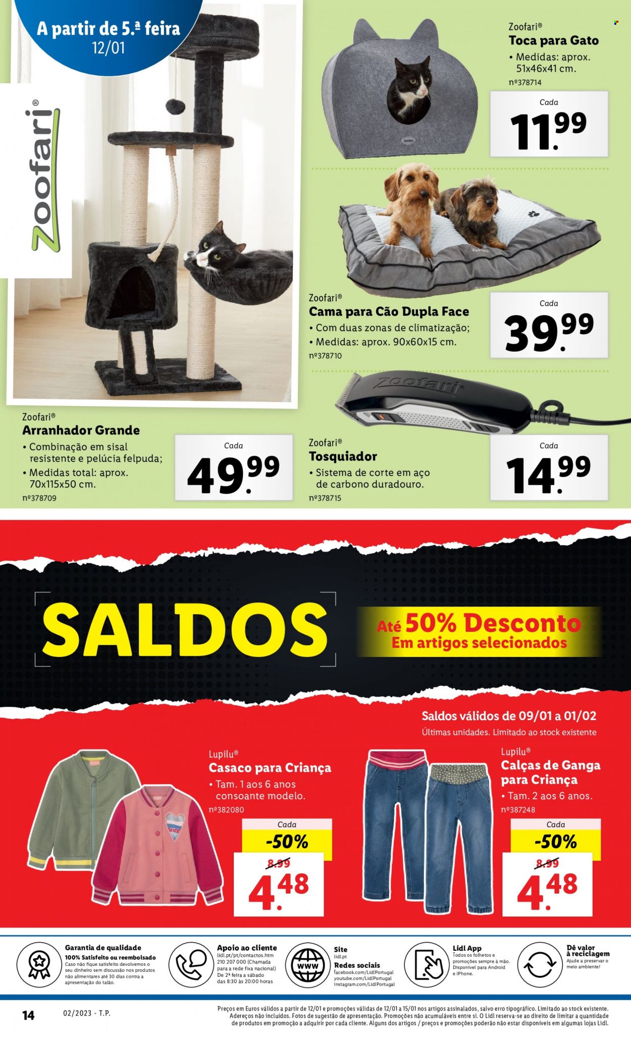 Folheto Lidl - 9.1.2023 - 15.1.2023. Página 44