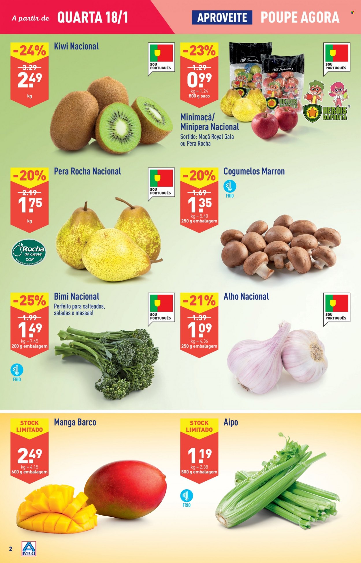 Folheto Aldi - 18.1.2023 - 24.1.2023. Página 2