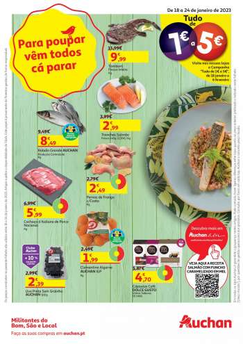 Folheto Auchan - 18.1.2023 - 24.1.2023.