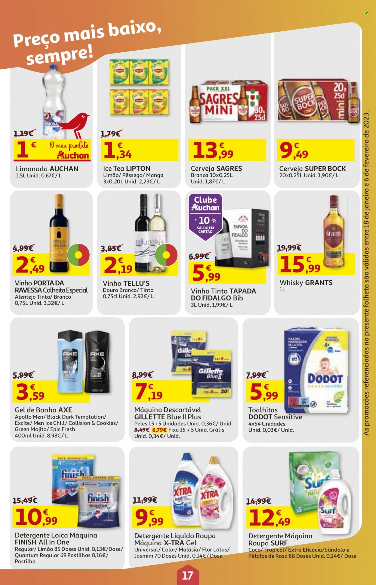 Folheto Auchan - 18.1.2023 - 6.2.2023. Página 17