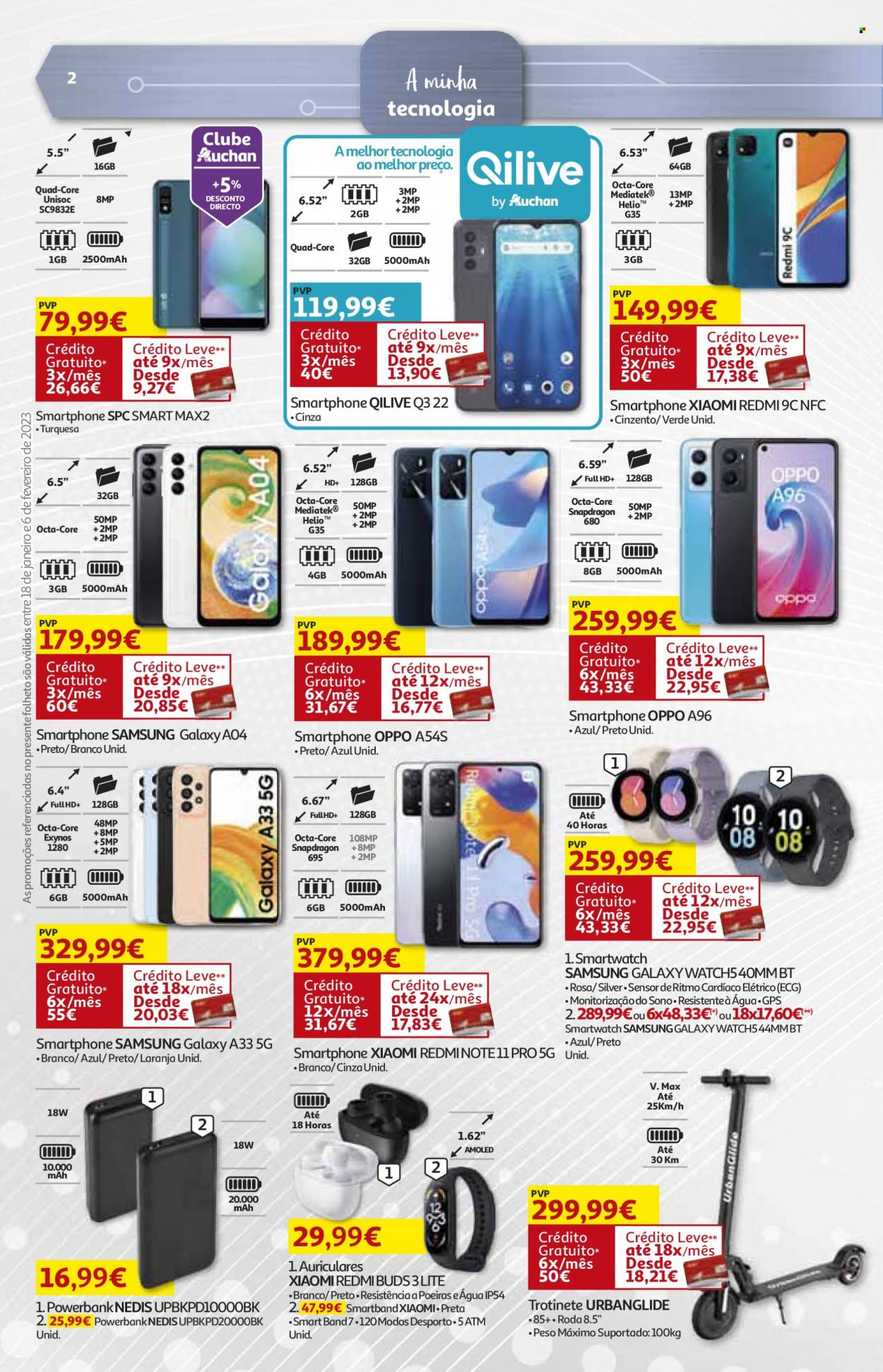 Folheto Auchan - 18.1.2023 - 6.2.2023. Página 35