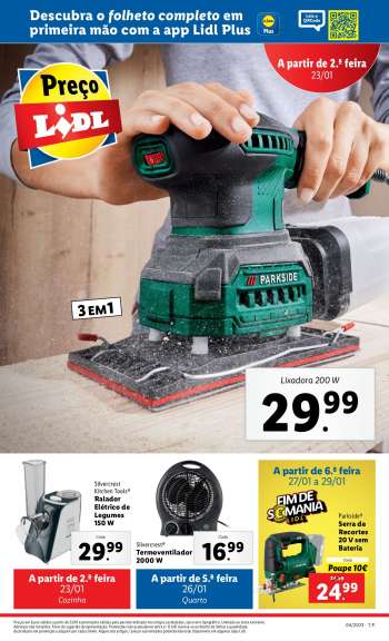Folheto Lidl - 23.1.2023 - 29.1.2023.