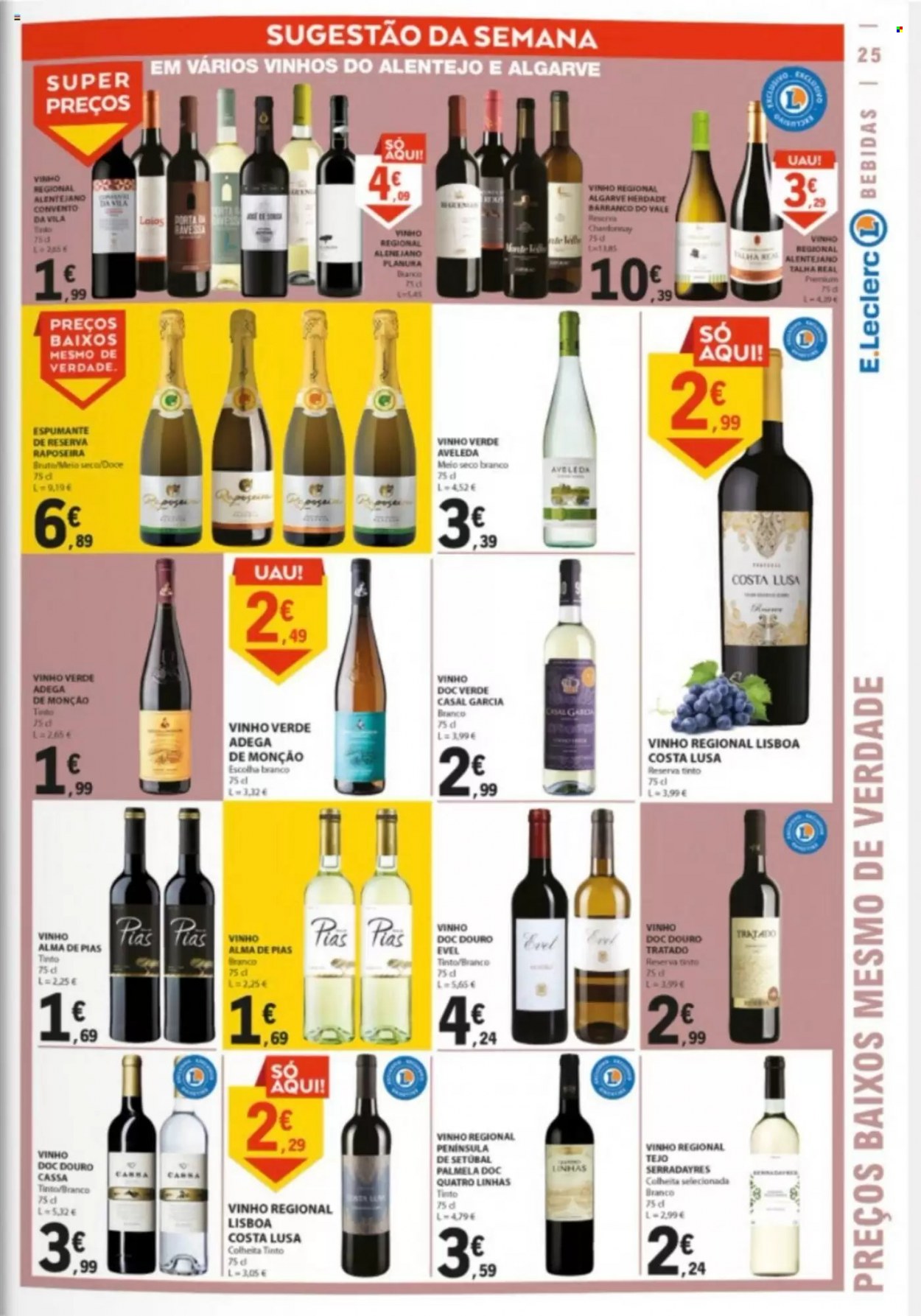 Folheto E.Leclerc - 19.1.2023 - 25.1.2023. Página 25