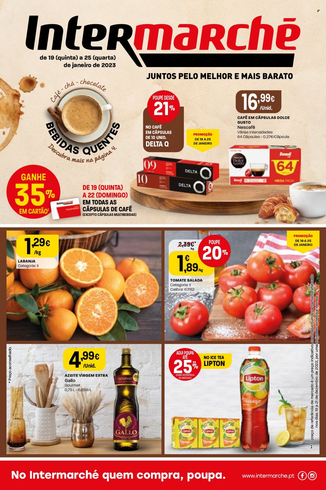 Folheto Intermarché - 19.1.2023 - 25.1.2023. Página 1