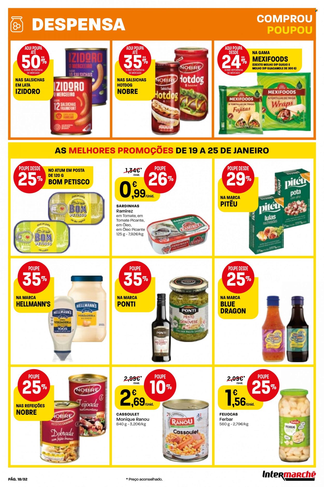 Folheto Intermarché - 19.1.2023 - 25.1.2023. Página 18