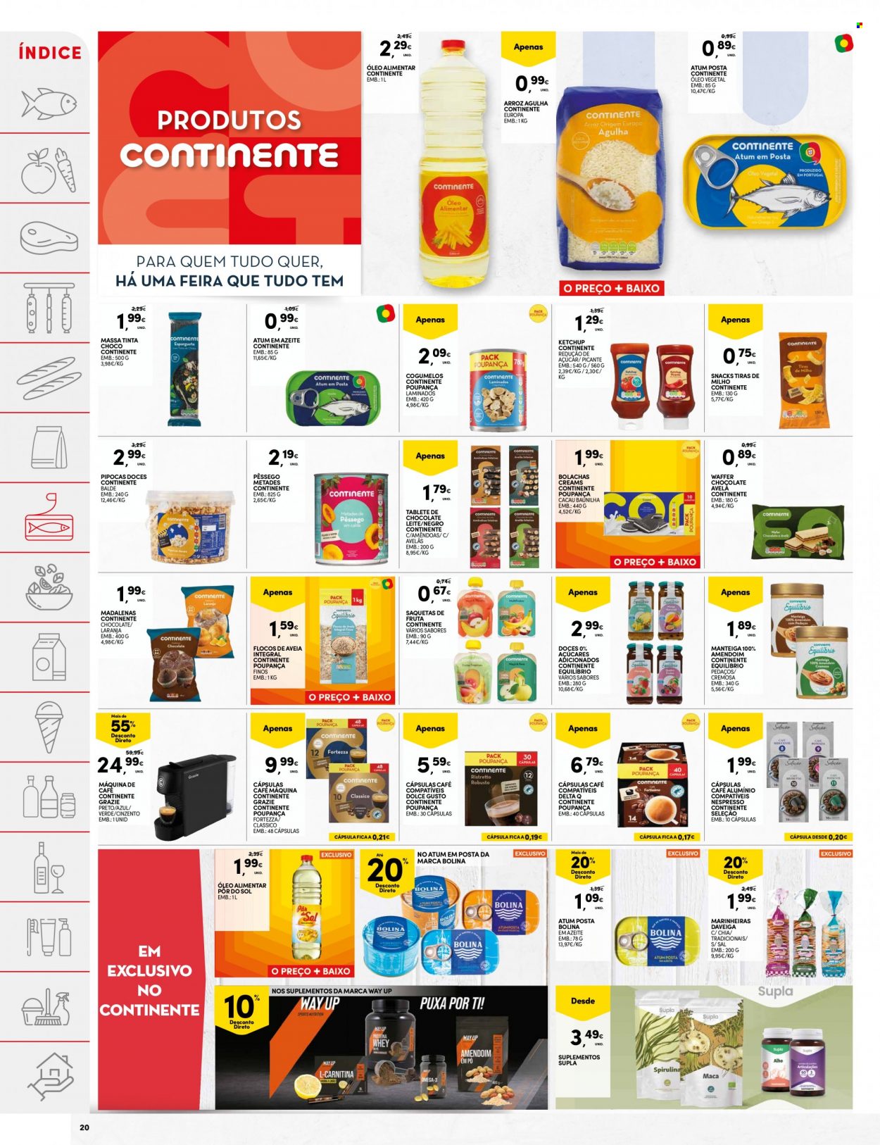 Folheto Continente - 24.1.2023 - 30.1.2023. Página 20