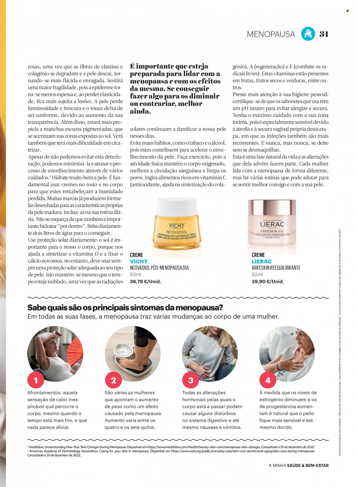 thumbnail - Folheto Auchan - 23.1.2023 - 23.2.2023 - Produtos em promoção - mistura de frutos secos, sabonete, Vichy. Página 31.