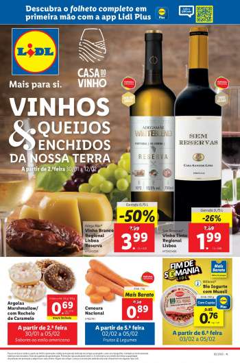 Folheto Lidl - 30.1.2023 - 5.2.2023.