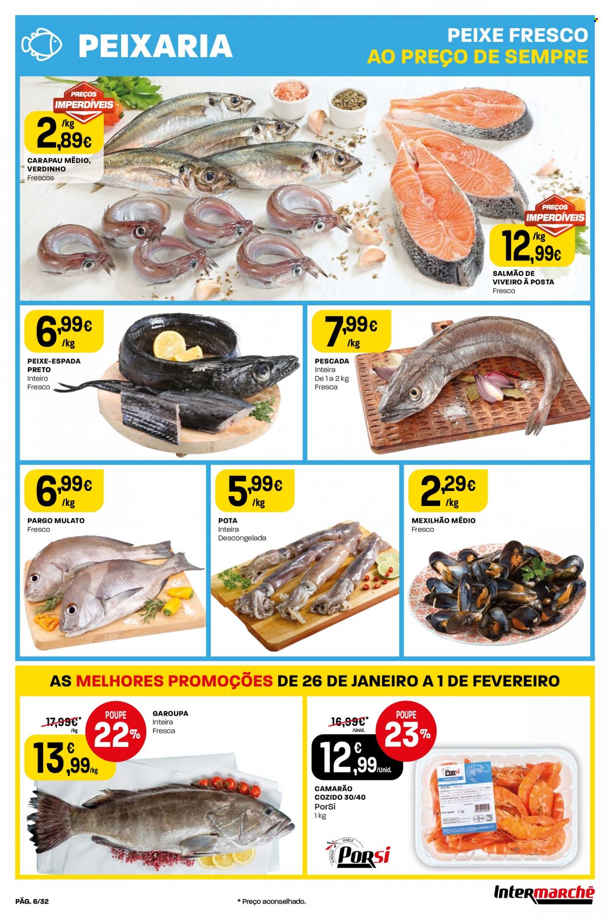 Folheto Intermarché - 26.1.2023 - 1.2.2023. Página 6