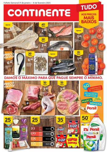 Folheto Continente - 31.1.2023 - 6.2.2023.