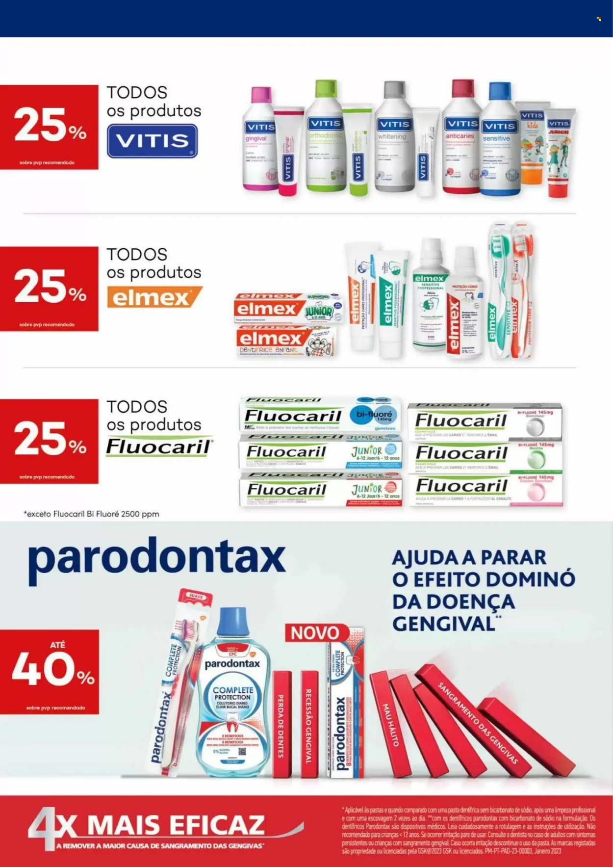 thumbnail - Folheto Well's - 31.1.2023 - 27.2.2023 - Produtos em promoção - Parodontax, Elmex, pasta dentífrica. Página 2.
