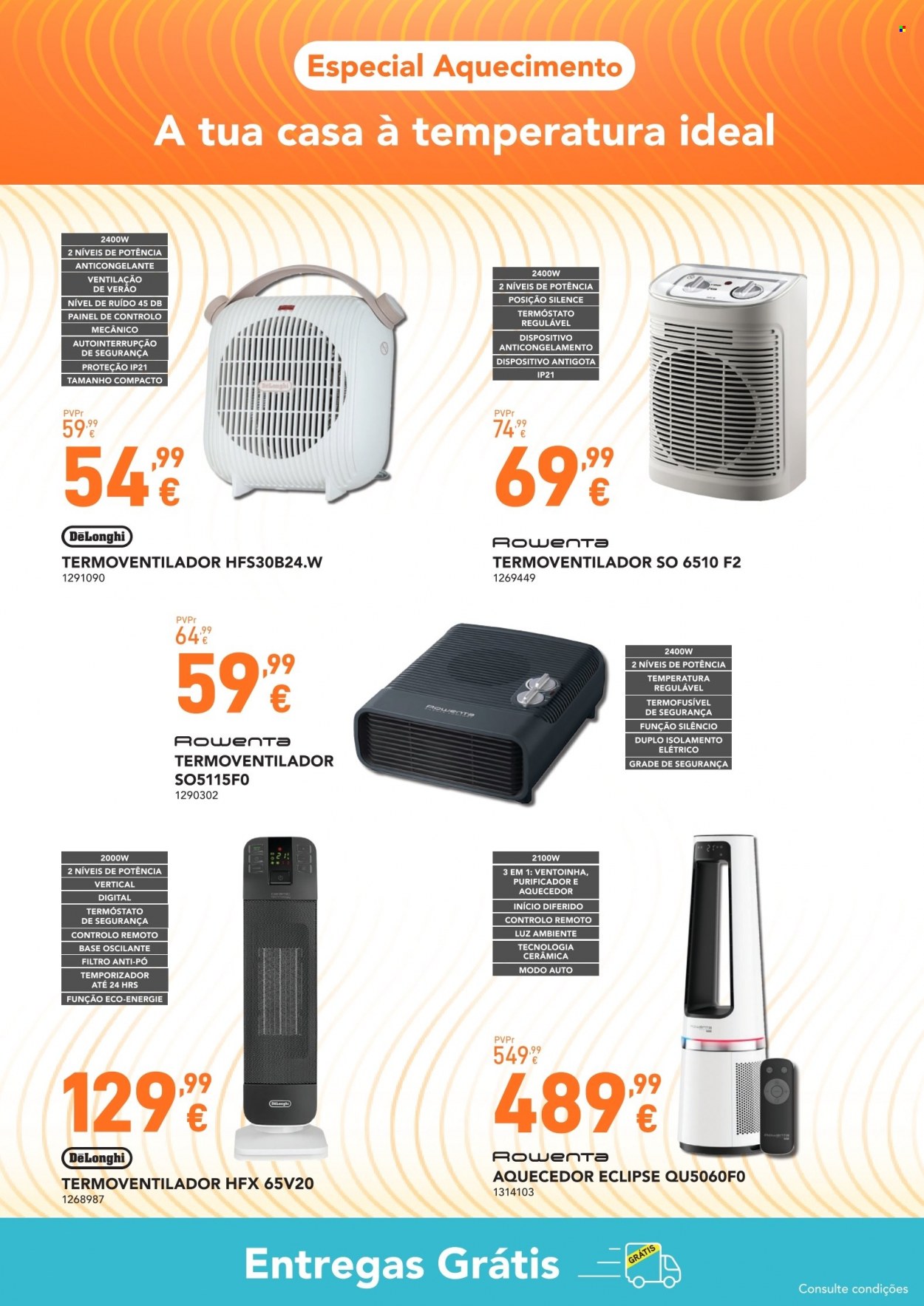 thumbnail - Folheto Radio Popular - 27.1.2023 - 5.2.2023 - Produtos em promoção - aquecedor, ventilador de mesa. Página 3.