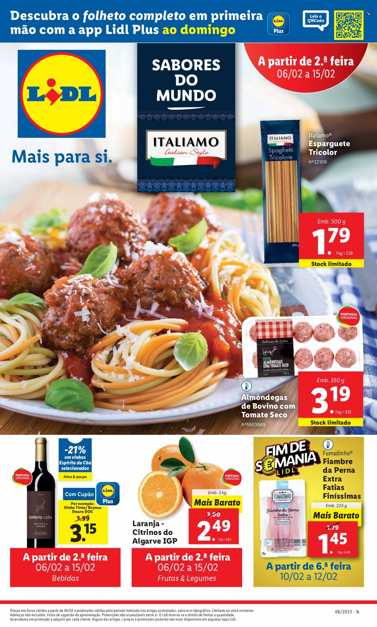 Folheto Lidl - 6.2.2023 - 15.2.2023. Página 1