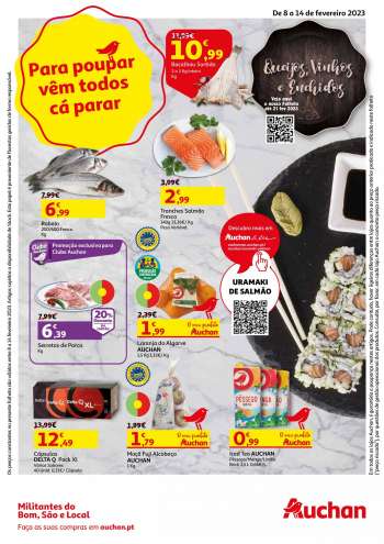 Folheto Auchan - 8.2.2023 - 14.2.2023.