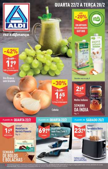 Folheto Aldi - 22.2.2023 - 28.2.2023.
