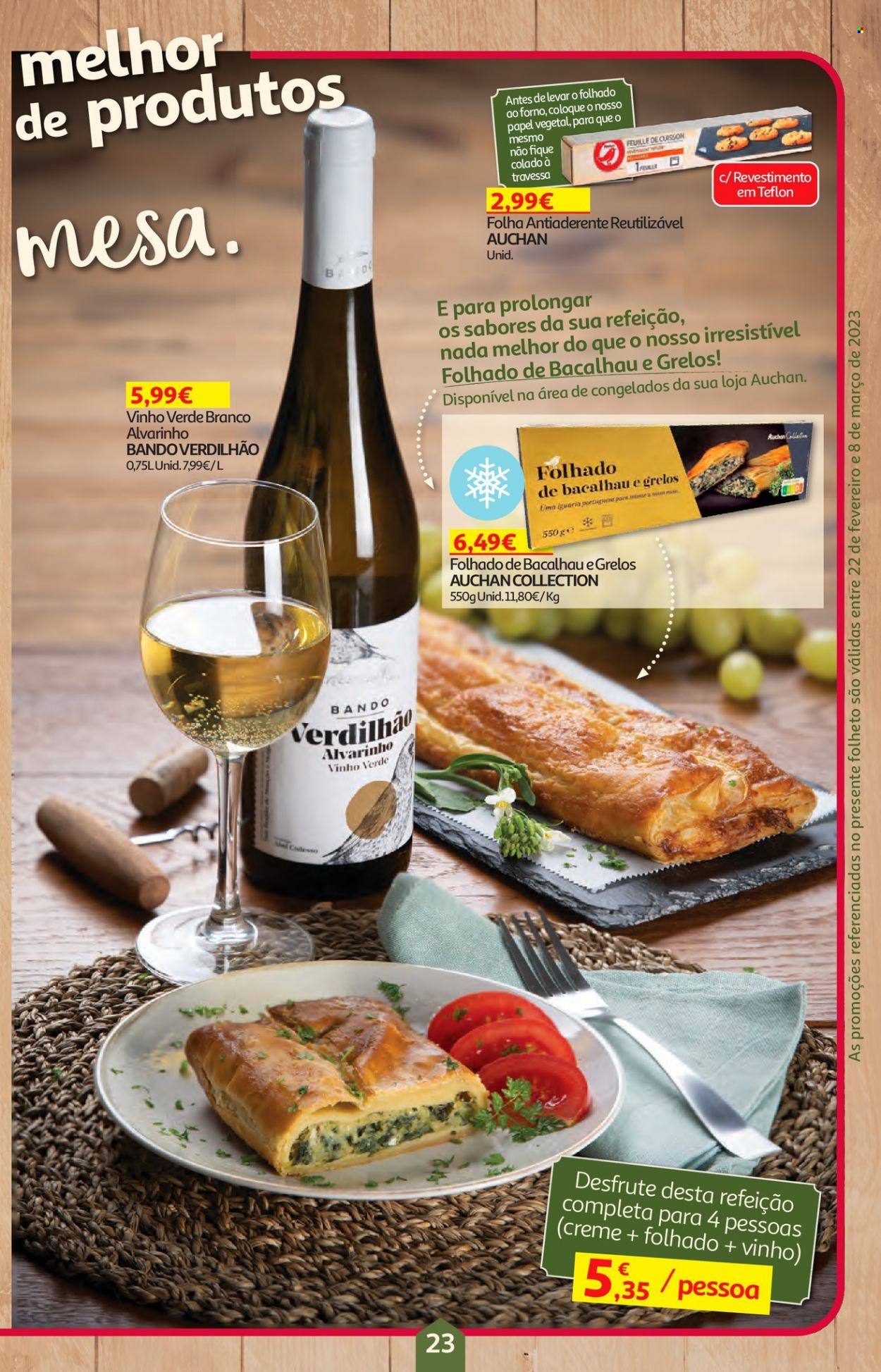 Folheto Auchan - 22.2.2023 - 8.3.2023. Página 23