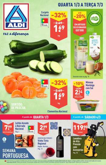Folheto Aldi - 1.3.2023 - 7.3.2023.