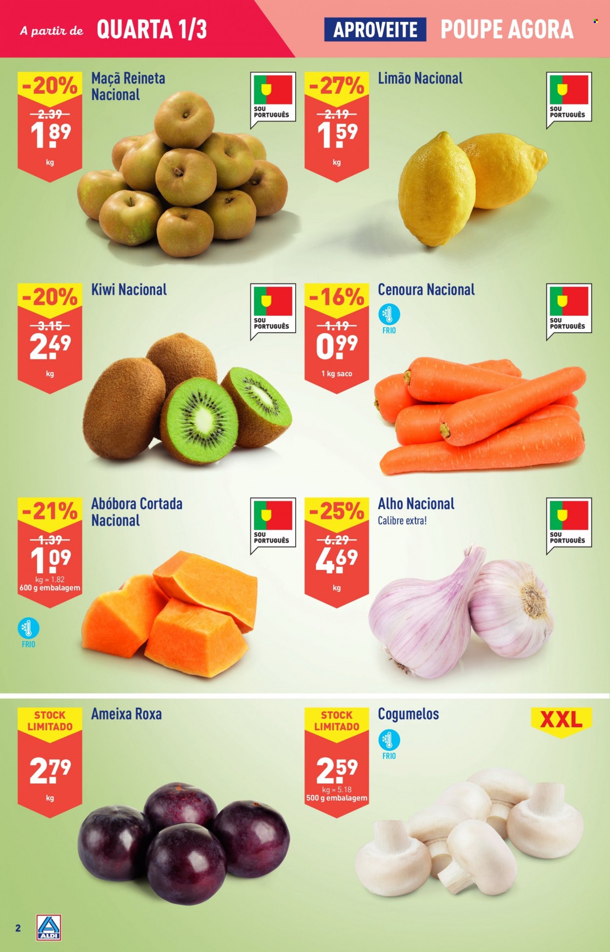 Folheto Aldi - 1.3.2023 - 7.3.2023. Página 2