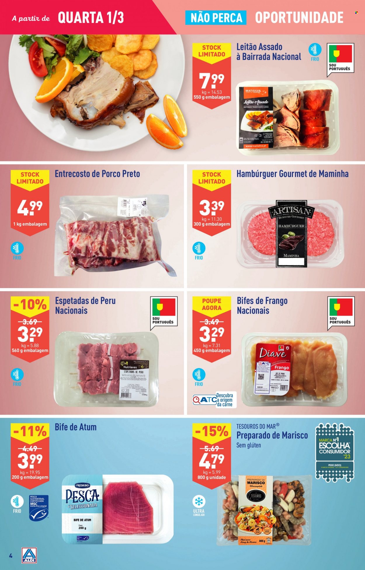 Folheto Aldi - 1.3.2023 - 7.3.2023. Página 4