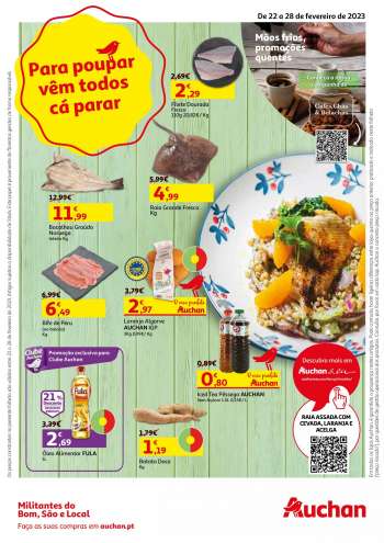 Folheto Auchan - 22.2.2023 - 28.2.2023.