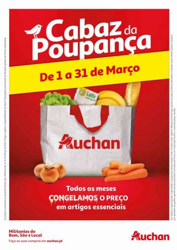 Folheto Auchan - 1.3.2023 - 31.3.2023.