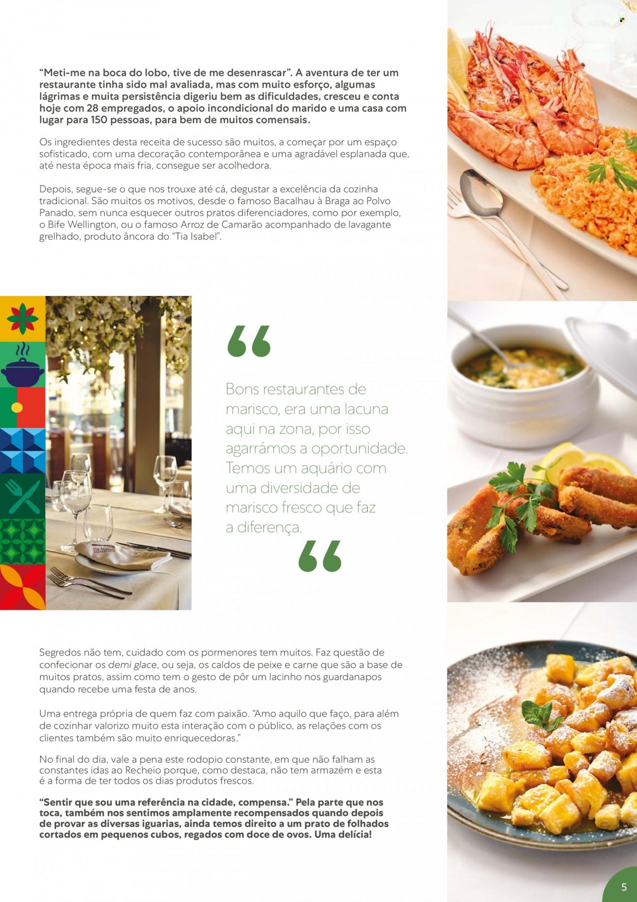 thumbnail - Folheto Recheio - 2.3.2023 - 5.4.2023 - Produtos em promoção - camarão, bacalhau, polvo, caldo, guardanapo, decoração. Página 5.