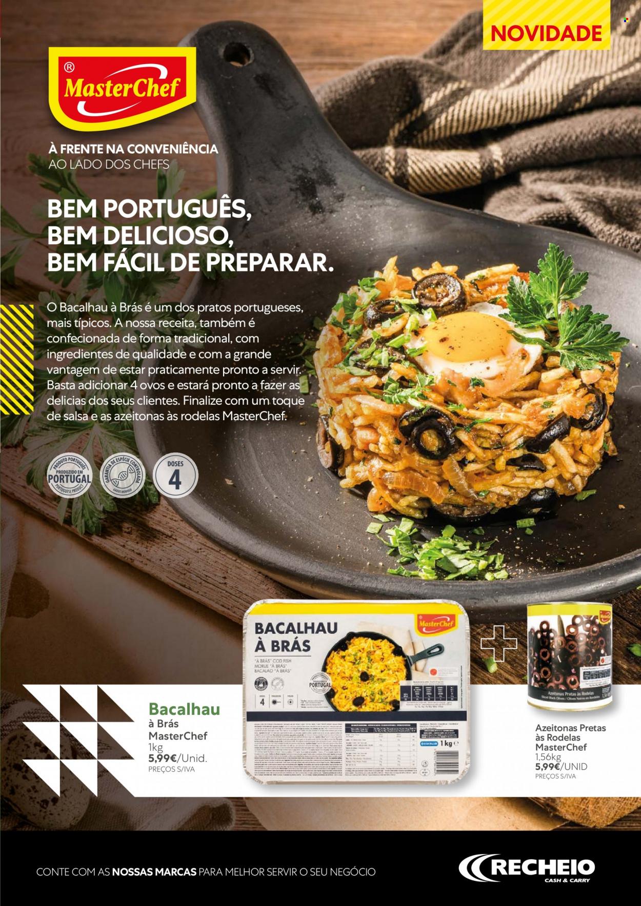 thumbnail - Folheto Recheio - 2.3.2023 - 5.4.2023 - Produtos em promoção - azeitona, prato. Página 13.