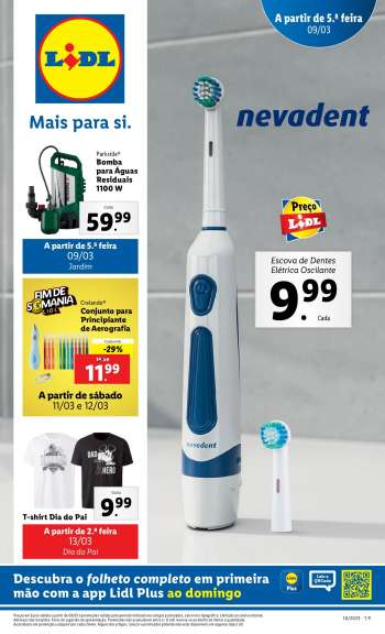 Folheto Lidl - 9.3.2023 - 15.3.2023.