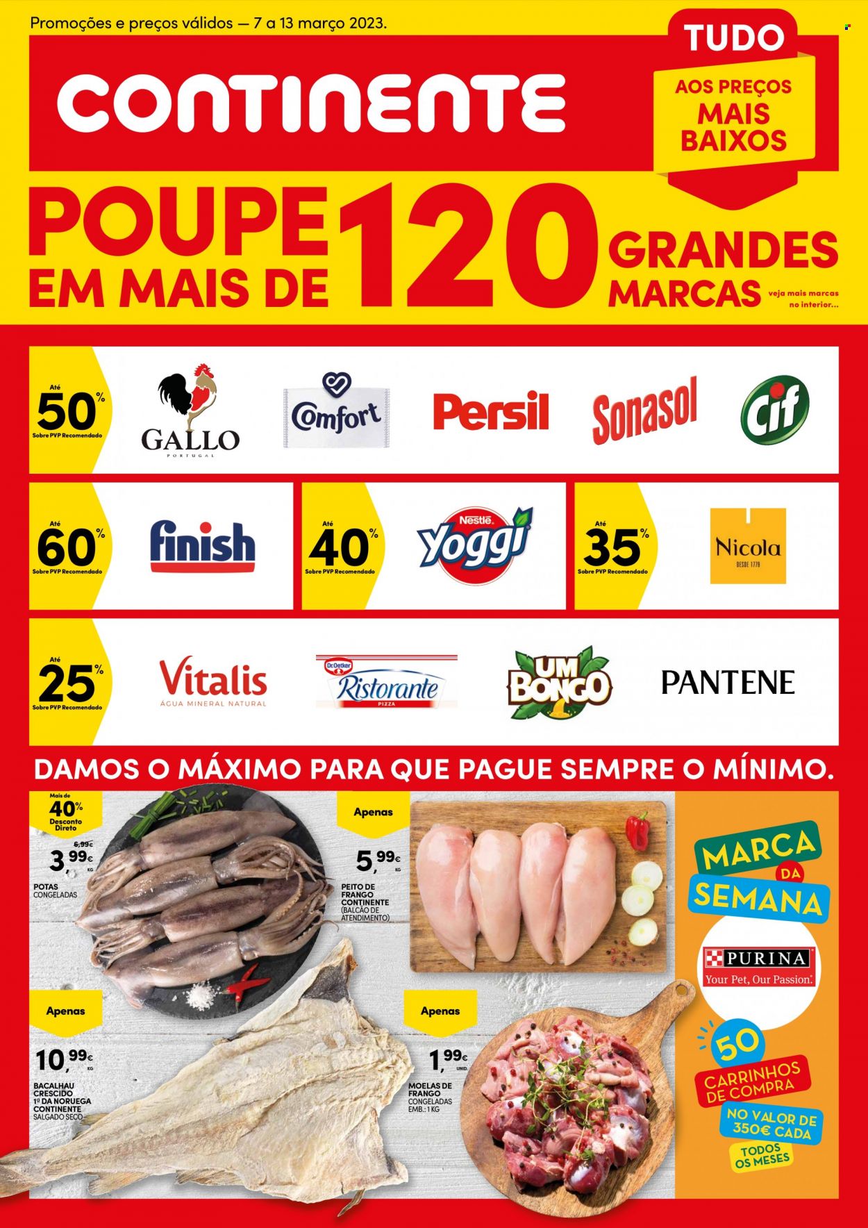 Folheto Continente - 7.3.2023 - 13.3.2023. Página 1