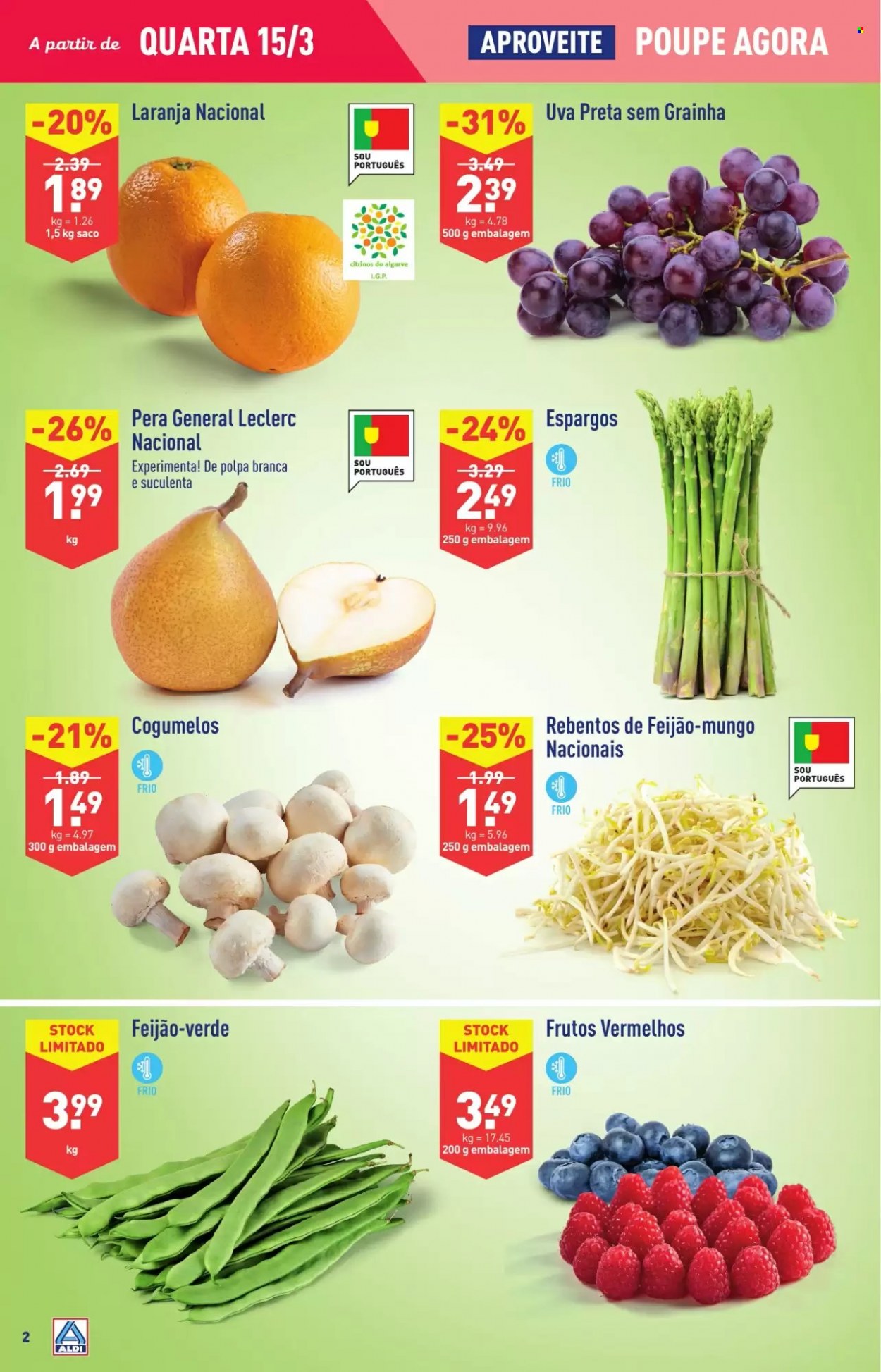 Folheto Aldi - 15.3.2023 - 21.3.2023. Página 2