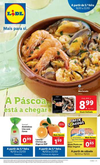 Folheto Lidl - 16.3.2023 - 22.3.2023.