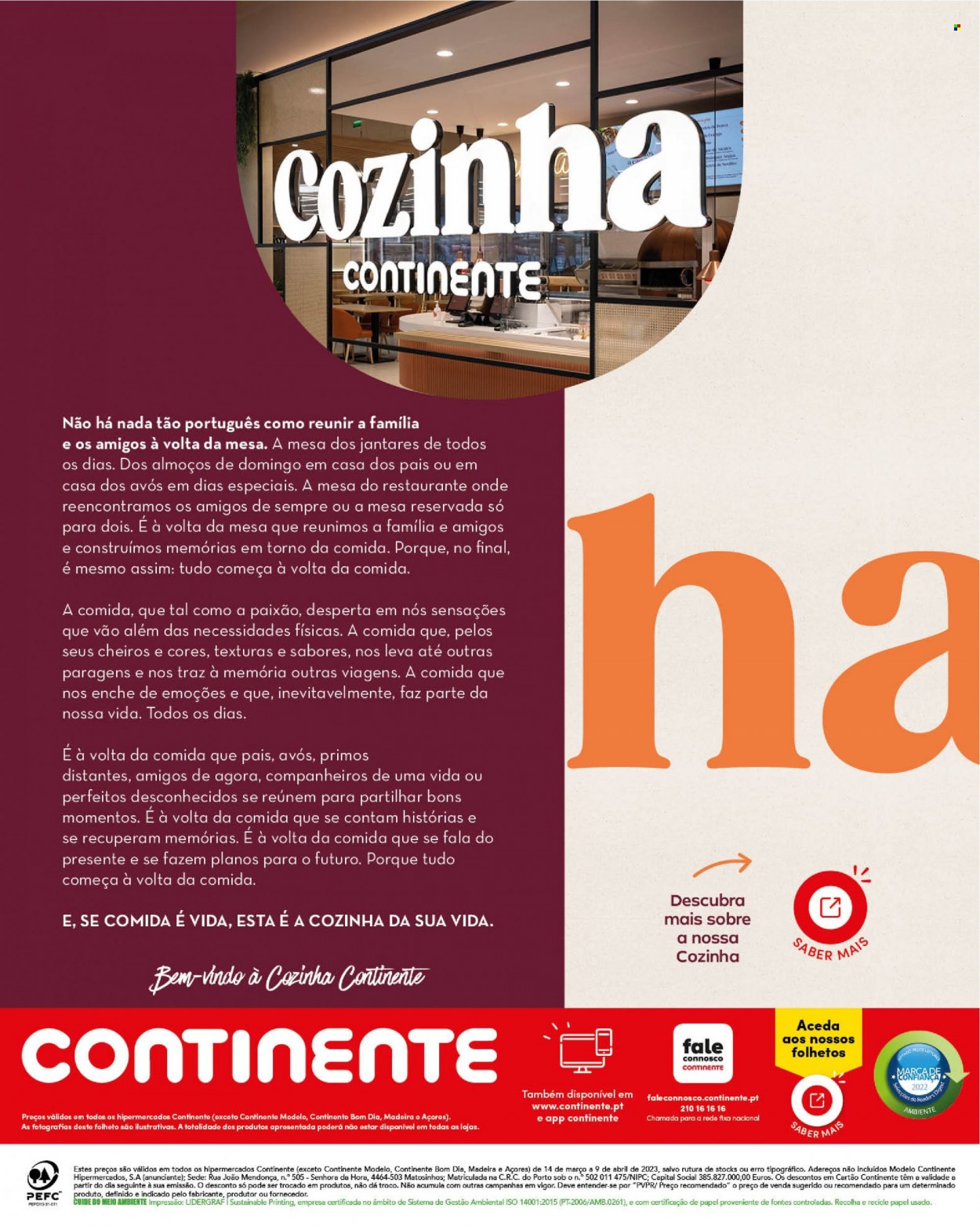 thumbnail - Folheto Continente - 14.3.2023 - 9.4.2023 - Produtos em promoção - Paixão. Página 24.