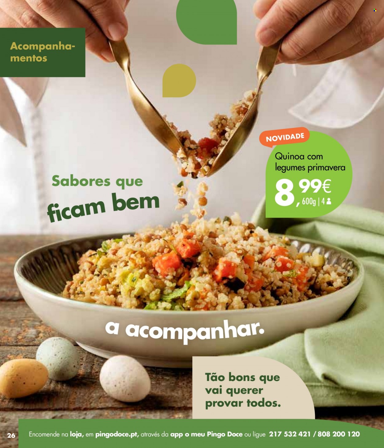 Folheto Pingo Doce. Página 26
