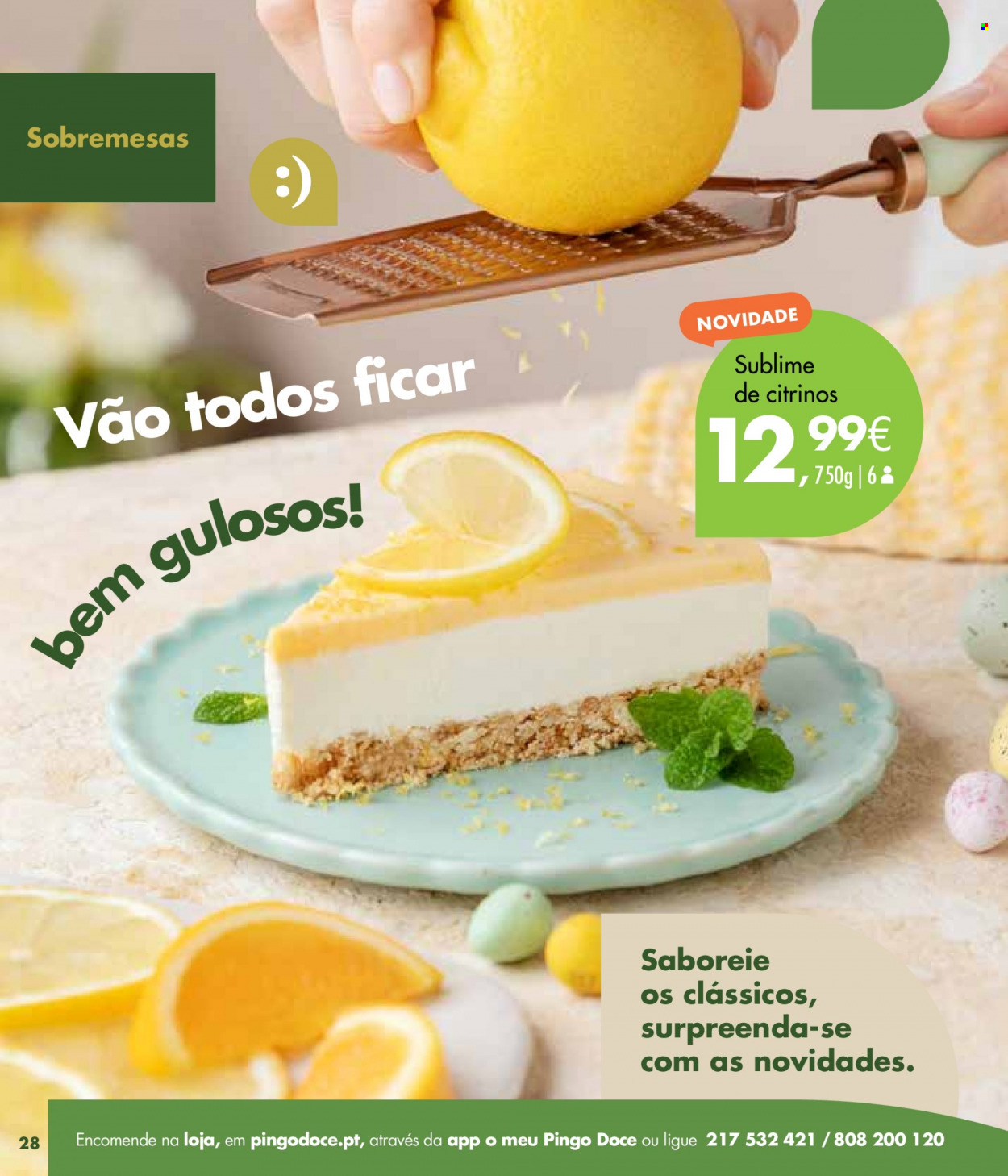Folheto Pingo Doce. Página 28