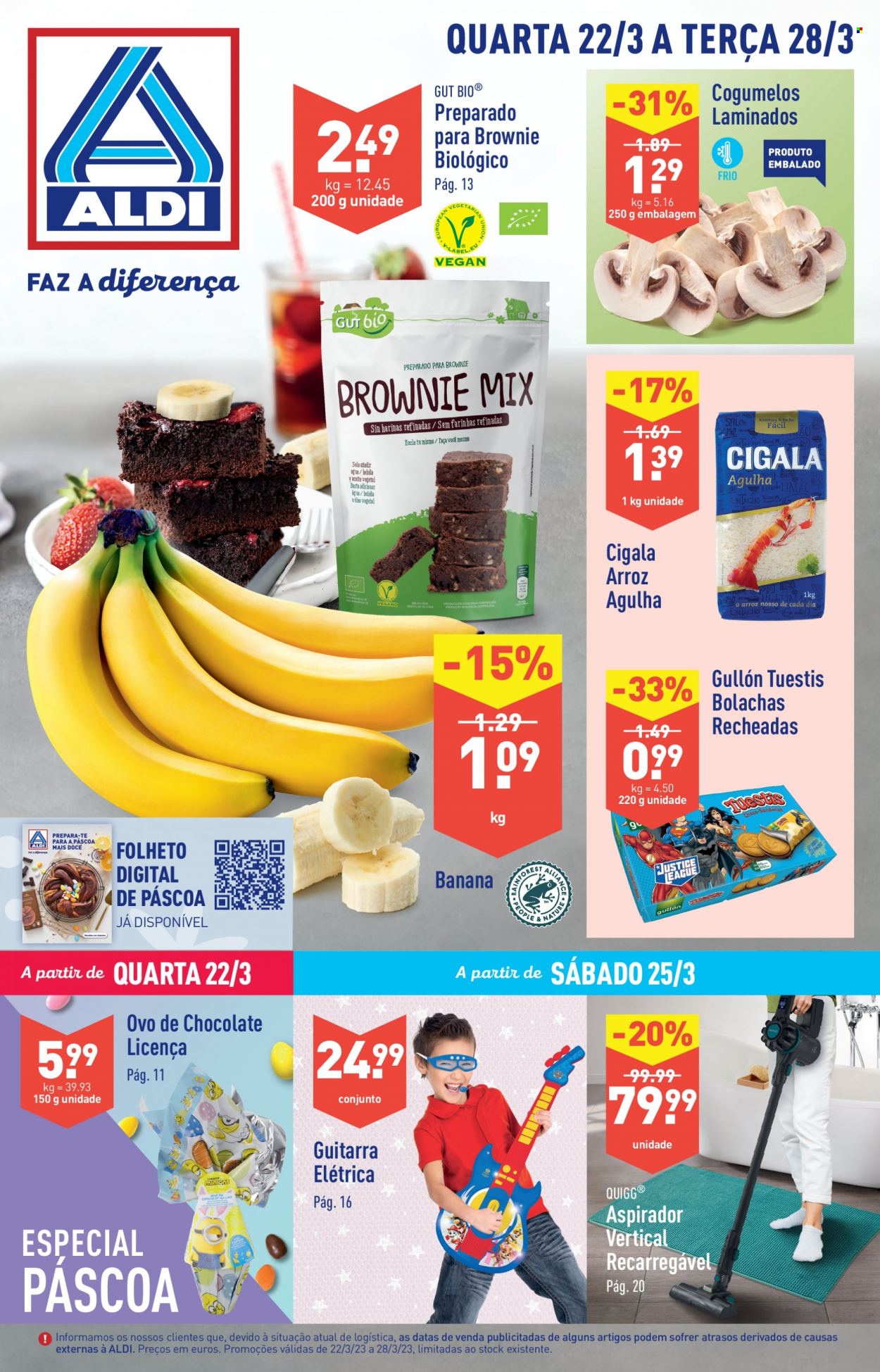 Folheto Aldi - 22.3.2023 - 28.3.2023. Página 1