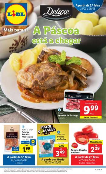 Folheto Lidl - 23.3.2023 - 29.3.2023.